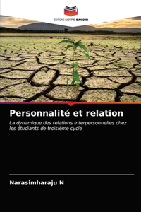 Personnalité et relation