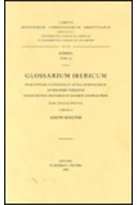 Glossarium Ibericum in quattuor Evangelia et Actus Apostolorum antiquioris versionis etiam textus Chanmeti et Haemeti complectens, Index Graecus-Ibericus