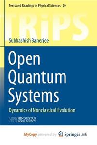 Open Quantum Systems