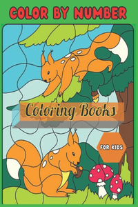 Color By Number Coloring Books For Kids
