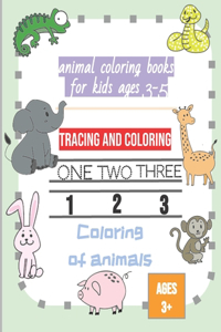 animal coloring books for kids ages 3-5