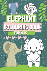 Elephant Colouring Book for Kids