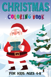 Christmas Coloring Book for Kids Ages 4-8