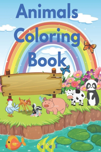 animals coloring book
