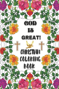 God is Great! Christian Coloring Book