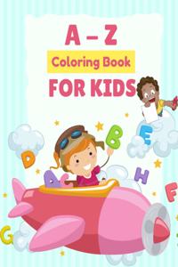 A to Z Coloring Book For Kids