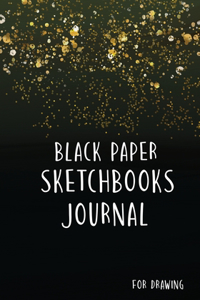 Black Paper Sketchbooks For Drawing