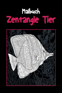 Zentangle Tier - Malbuch