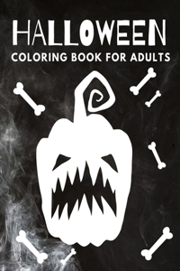 Halloween Coloring Book For Adults
