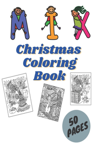 Mix Christmas Coloring Book