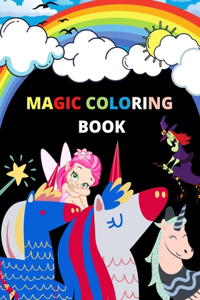 Magic coloring book