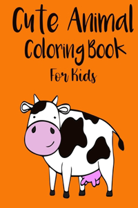 Cute Animal Coloring Book for Kids