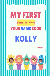 My First Learn-To-Write Your Name Book