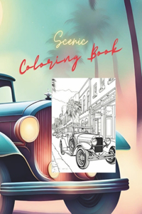 Scenic Coloring Book