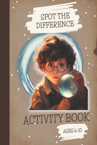 Spot The Difference Activity Book for Kids