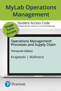 Mylab Operations Management with Pearson Etext -- Access Card -- For Operations Management