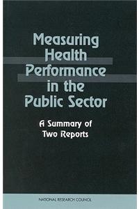 Measuring Health Performance in the Public Sector