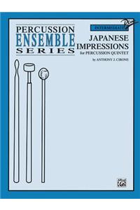 Japanese Impressions: For Percussion Quintet