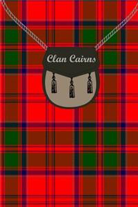 Clan Cairns Tartan Journal/Notebook