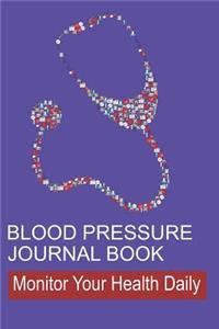 Blood Pressure Journal Book