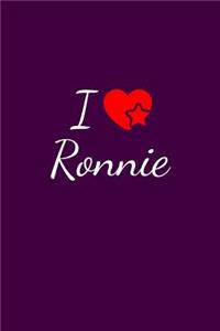 I love Ronnie
