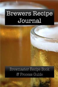 Brewers Recipe Journal