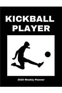 Kickball Player 2020 Weekly Planner