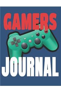 Gamers Journal - Blank Notebook Planner for gaming, esports, twitch streaming