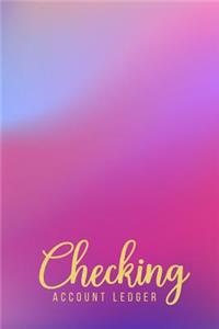Checking Account Ledger