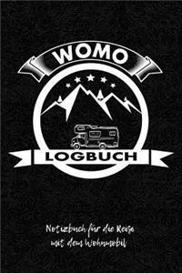 WOMO Logbuch - Notizbuch für die Reise mit dem Wohnmobil