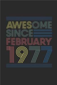 Awesome Since February 1977