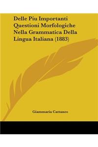 Delle Piu Importanti Questioni Morfologiche Nella Grammatica Della Lingua Italiana (1883)