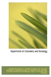 Department of Economics and Sociology