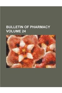 Bulletin of Pharmacy Volume 24