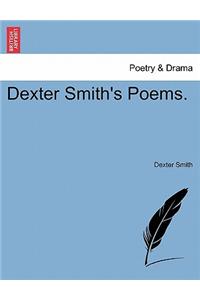 Dexter Smith's Poems.