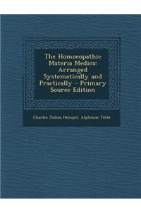 The Homoeopathic Materia Medica
