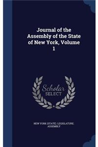 Journal of the Assembly of the State of New York, Volume 1