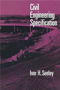 Civil Engineering Specification