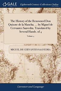 THE HISTORY OF THE RENOWNED DON QUIXOTE