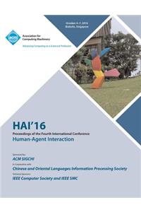 HAI 16 4th International Conference on Human Agent Interaction