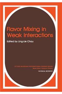 Flavor Mixing in Weak Interactions