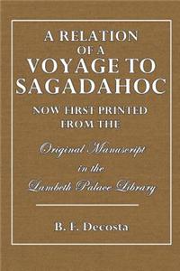 A Relation of a Voyage to Sagadahoc