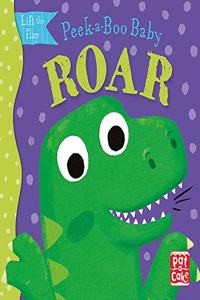 Peek-a-Boo Baby: Roar: A dinosaur peek-a-boo book