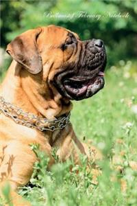 Bullmastiff February Notebook Bullmastiff Record, Log, Diary, Special Memories, to Do List, Academic Notepad, Scrapbook & More