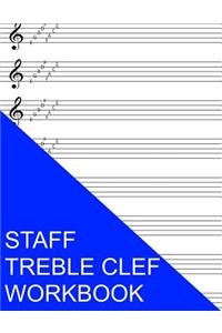 Staff Treble Clef Workbook