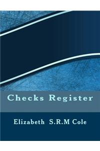 Checks Register