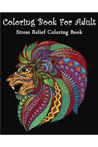 Animals Coloring Book For Adult