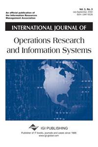 International Journal of Operations Research and Information Systems (Vol. 1, No. 3)