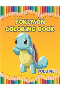 Pokemon Coloring Book Volume 1