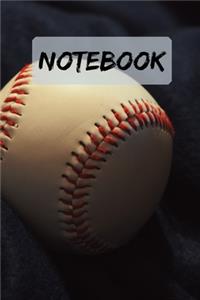 NOTEBOOK Novelty Baseball Notepad / Journal / Diary